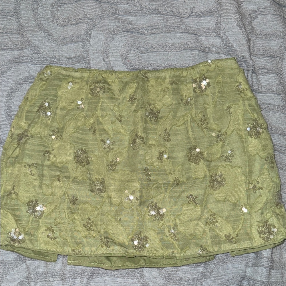 ❤️Green skirt